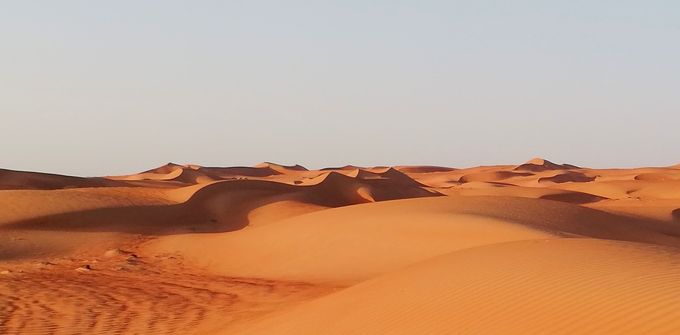 Immagini del deserto Whabi Sands